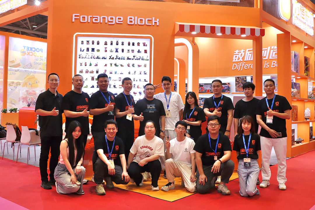 Forange Block exhibited many new hot products at the TOY EDU CHINA 2024