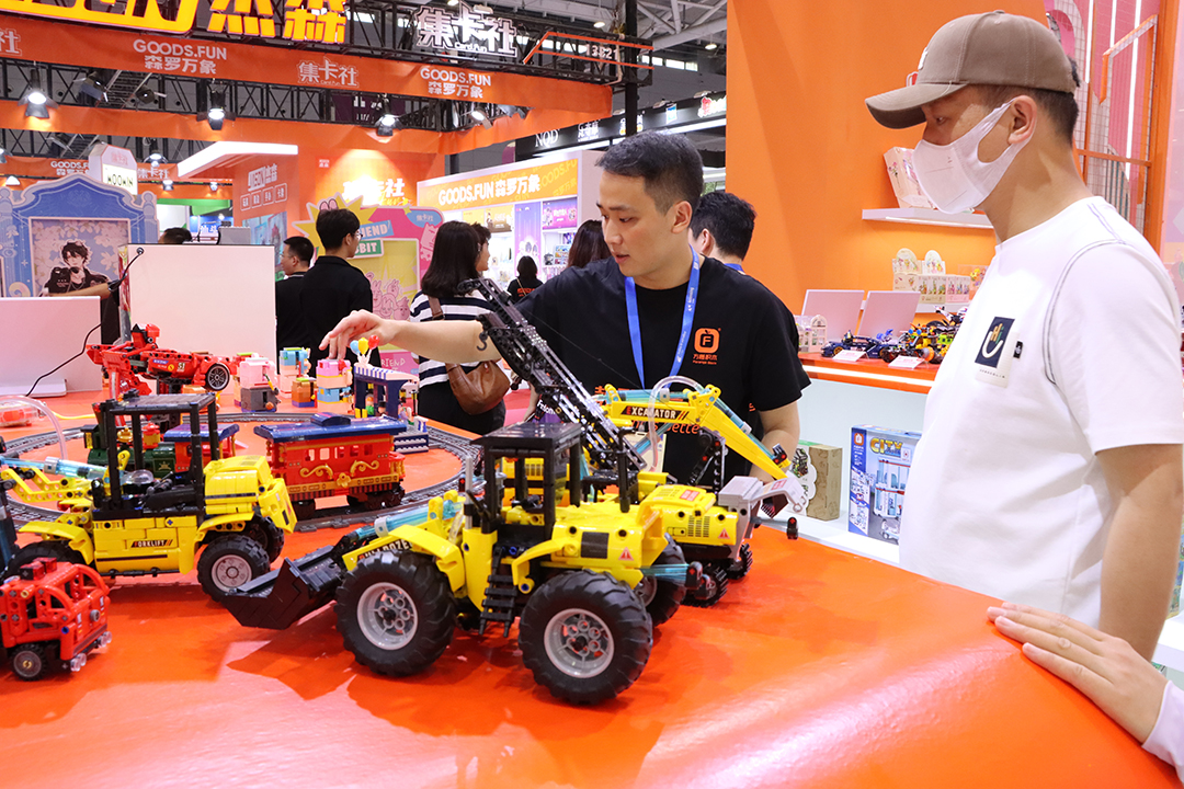 Forange Block exhibited many new hot products at the TOY EDU CHINA 2024 3